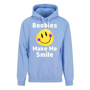 Boobies Make Me Smile Mardi Gras Funny Unisex Surf Hoodie