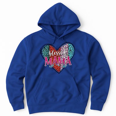 Blessed Mama Modern Hippie Style Mothers Day Gift Hoodie