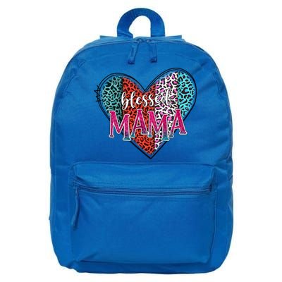Blessed Mama Modern Hippie Style Mothers Day Gift 16 in Basic Backpack