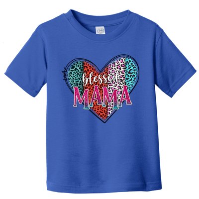 Blessed Mama Modern Hippie Style Mothers Day Gift Toddler T-Shirt