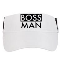 Boss Man Matching Family Couple Portrait Husband Dad Adult Drive Performance Visor