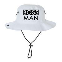 Boss Man Matching Family Couple Portrait Husband Dad Legacy Cool Fit Booney Bucket Hat