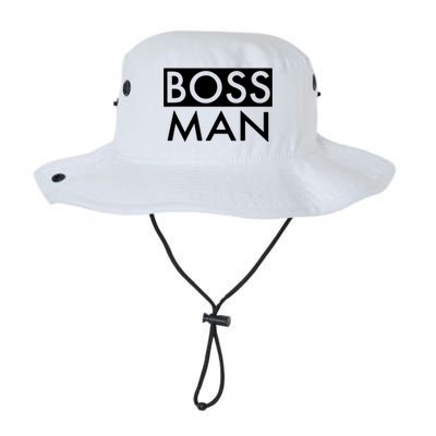 Boss Man Matching Family Couple Portrait Husband Dad Legacy Cool Fit Booney Bucket Hat