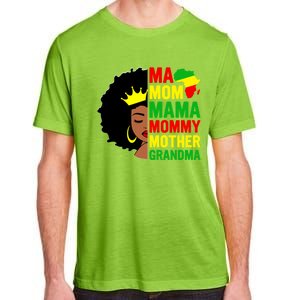 Black Mom Mama Mother Juneteenth Mother's Day Black History Cool Gift Adult ChromaSoft Performance T-Shirt