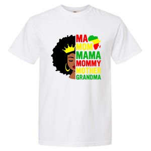 Black Mom Mama Mother Juneteenth Mother's Day Black History Cool Gift Garment-Dyed Heavyweight T-Shirt