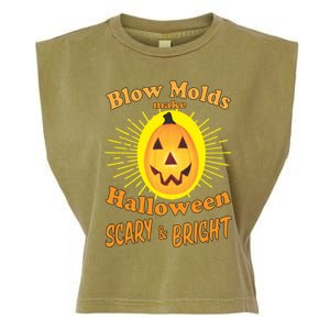 Blow Molds Make Halloween Scary And Bright Gift Garment-Dyed Women's Muscle Tee