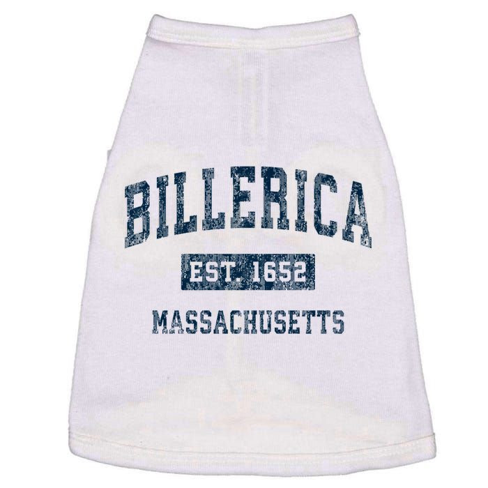 Billerica Massachusetts Ma Vintage Sports Design Doggie Tank