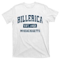 Billerica Massachusetts Ma Vintage Sports Design T-Shirt