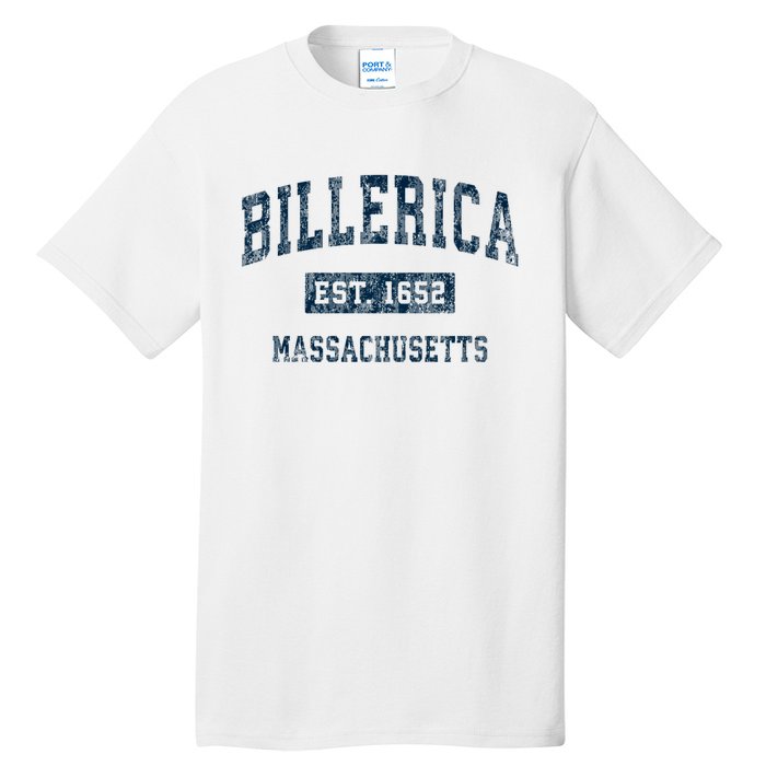 Billerica Massachusetts Ma Vintage Sports Design Tall T-Shirt