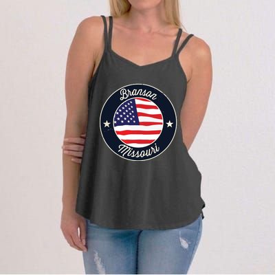 Branson Missouri Mo Vacation Souvenir Graphic Women's Strappy Tank