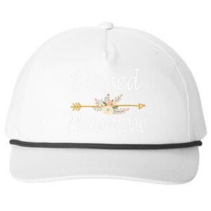 Blessed Mawmaw Mothers Day Gifts Snapback Five-Panel Rope Hat