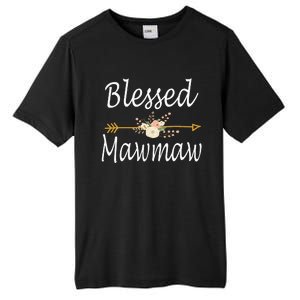 Blessed Mawmaw Mothers Day Gifts Tall Fusion ChromaSoft Performance T-Shirt