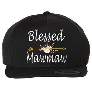 Blessed Mawmaw Mothers Day Gifts Wool Snapback Cap