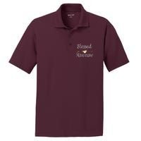 Blessed Mawmaw Mothers Day Gifts PosiCharge RacerMesh Polo