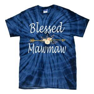 Blessed Mawmaw Mothers Day Gifts Tie-Dye T-Shirt