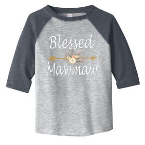 Blessed Mawmaw Mothers Day Gifts Toddler Fine Jersey T-Shirt