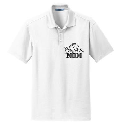 Basketball Mom Mothers Day Gifts For  Dry Zone Grid Polo