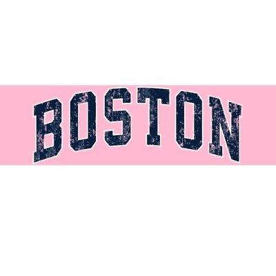 Boston Massachusetts Ma Vintage Athletic Sports Design Bumper Sticker