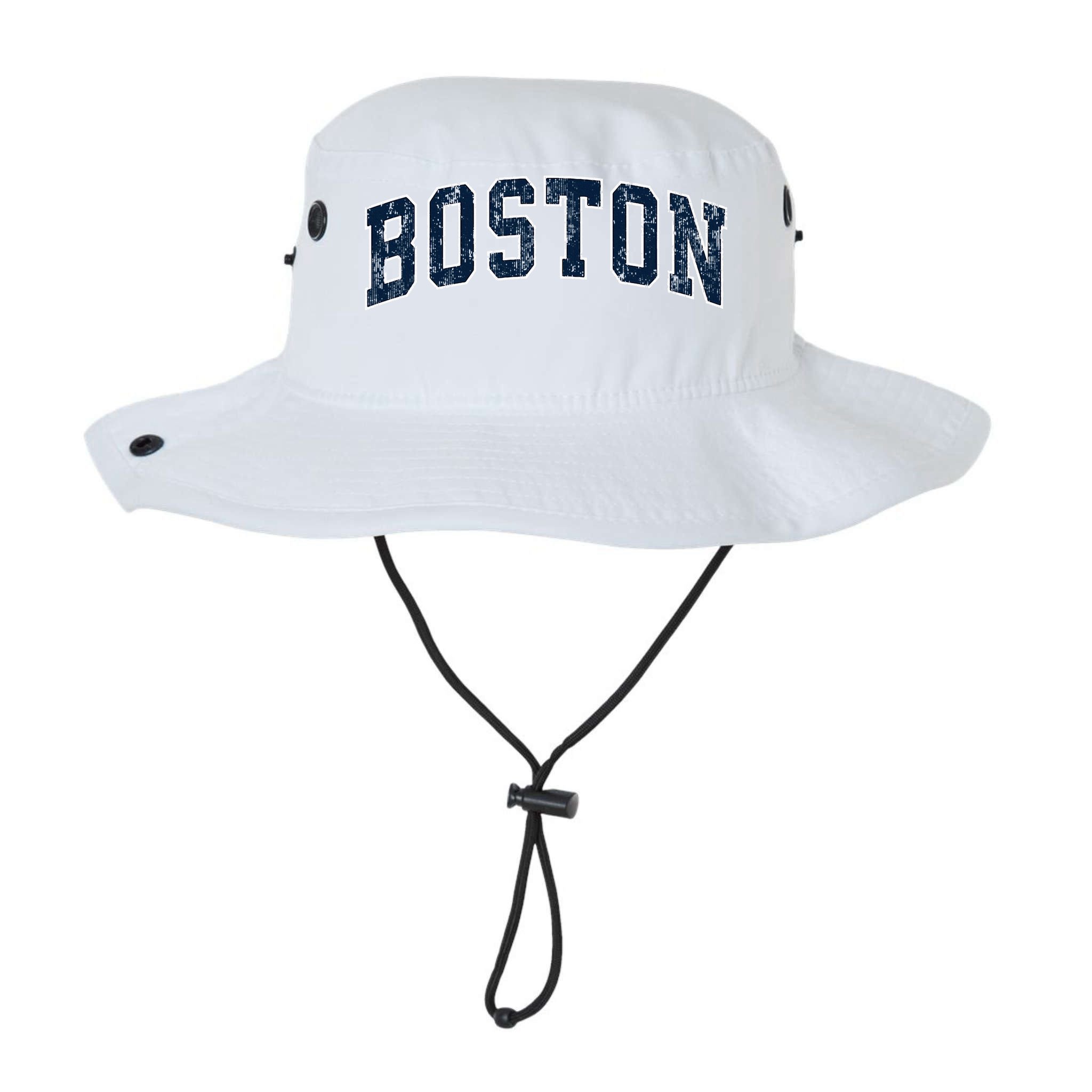 Boston Massachusetts Ma Vintage Athletic Sports Design Bucket Hat
