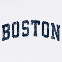 Boston Massachusetts Ma Vintage Athletic Sports Design Womens Tank Top