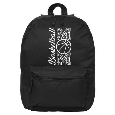 Basketball Mom, Mom Game Day Outfit Mothers Day Gifts 16 in Basic Backpack
