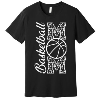 Basketball Mom, Mom Game Day Outfit Mothers Day Gifts Premium T-Shirt