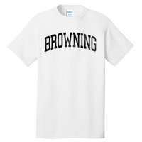 Browning Montana Mt Vintage Athletic Sports Design Long Sleeve T Tall T-Shirt