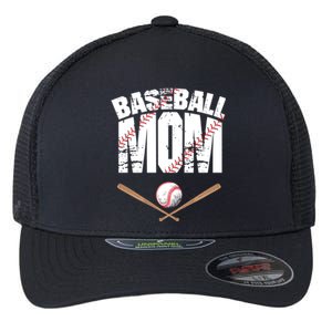 Baseball Mom mother day Flexfit Unipanel Trucker Cap