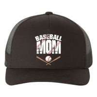 Baseball Mom mother day Yupoong Adult 5-Panel Trucker Hat