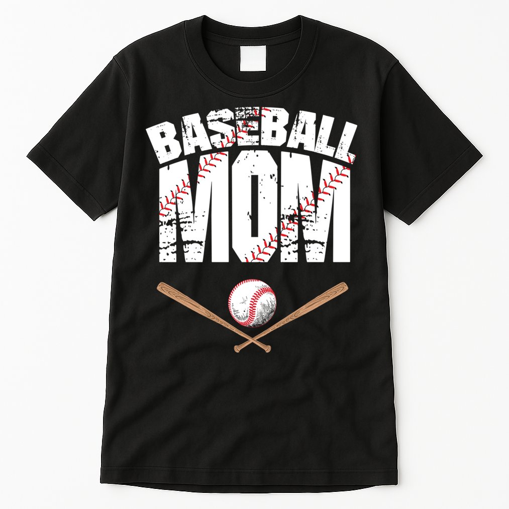 Baseball Mom mother day Tall T-Shirt