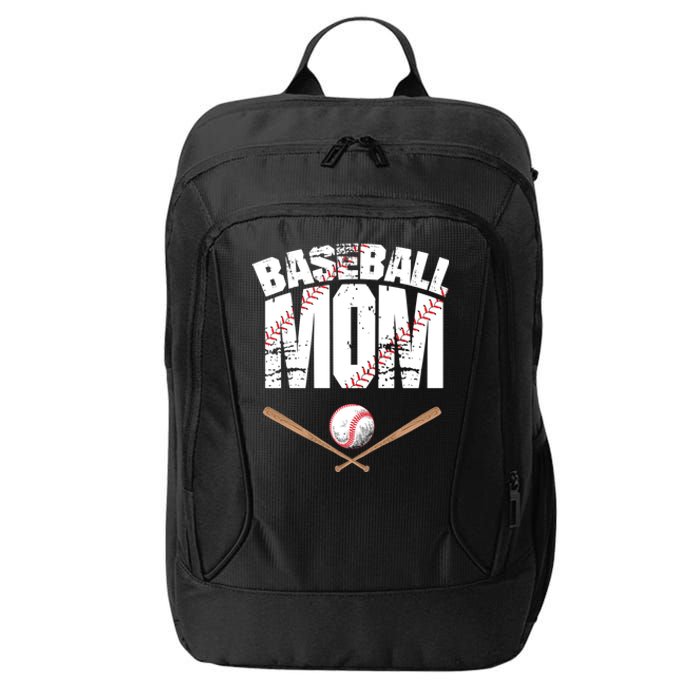 Baseball Mom mother day City Backpack