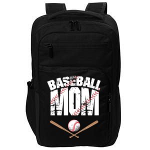 Baseball Mom mother day Impact Tech Backpack