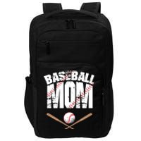 Baseball Mom mother day Impact Tech Backpack