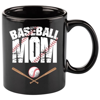 Baseball Mom mother day 11oz C Handle Ceramic Mug