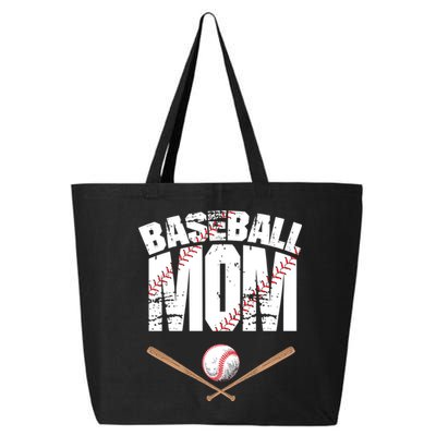 Baseball Mom mother day 25L Jumbo Tote