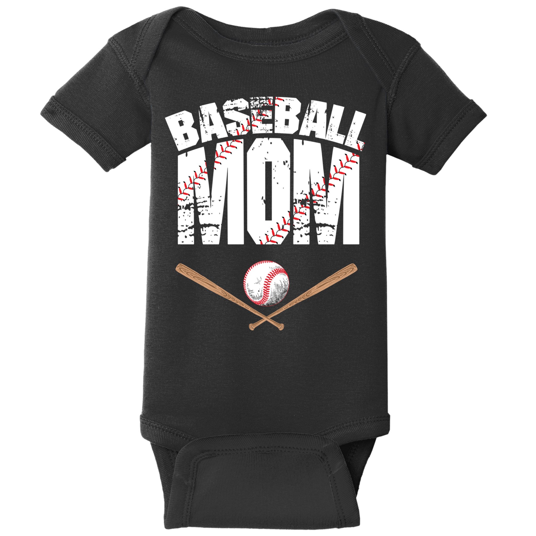 Baseball Mom mother day Baby Bodysuit