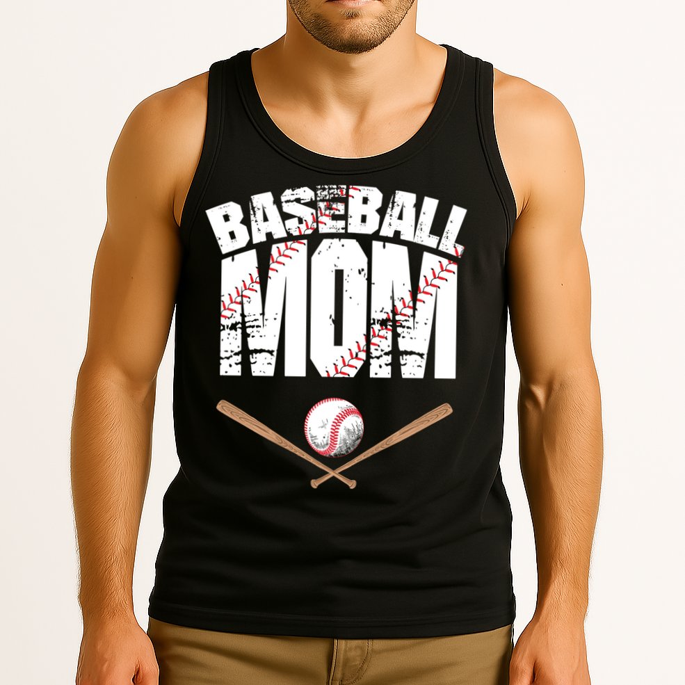 Baseball Mom mother day Tank Top