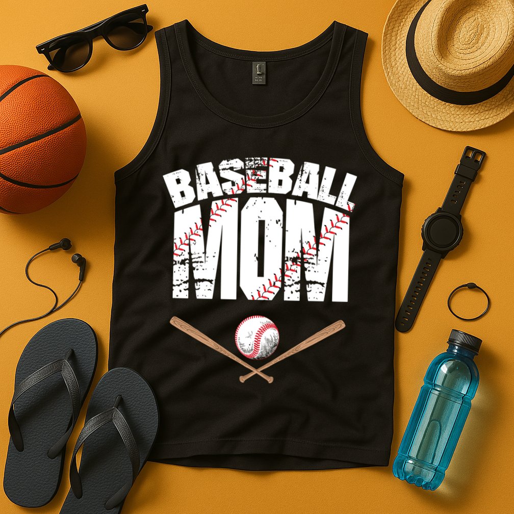 Baseball Mom mother day Tank Top