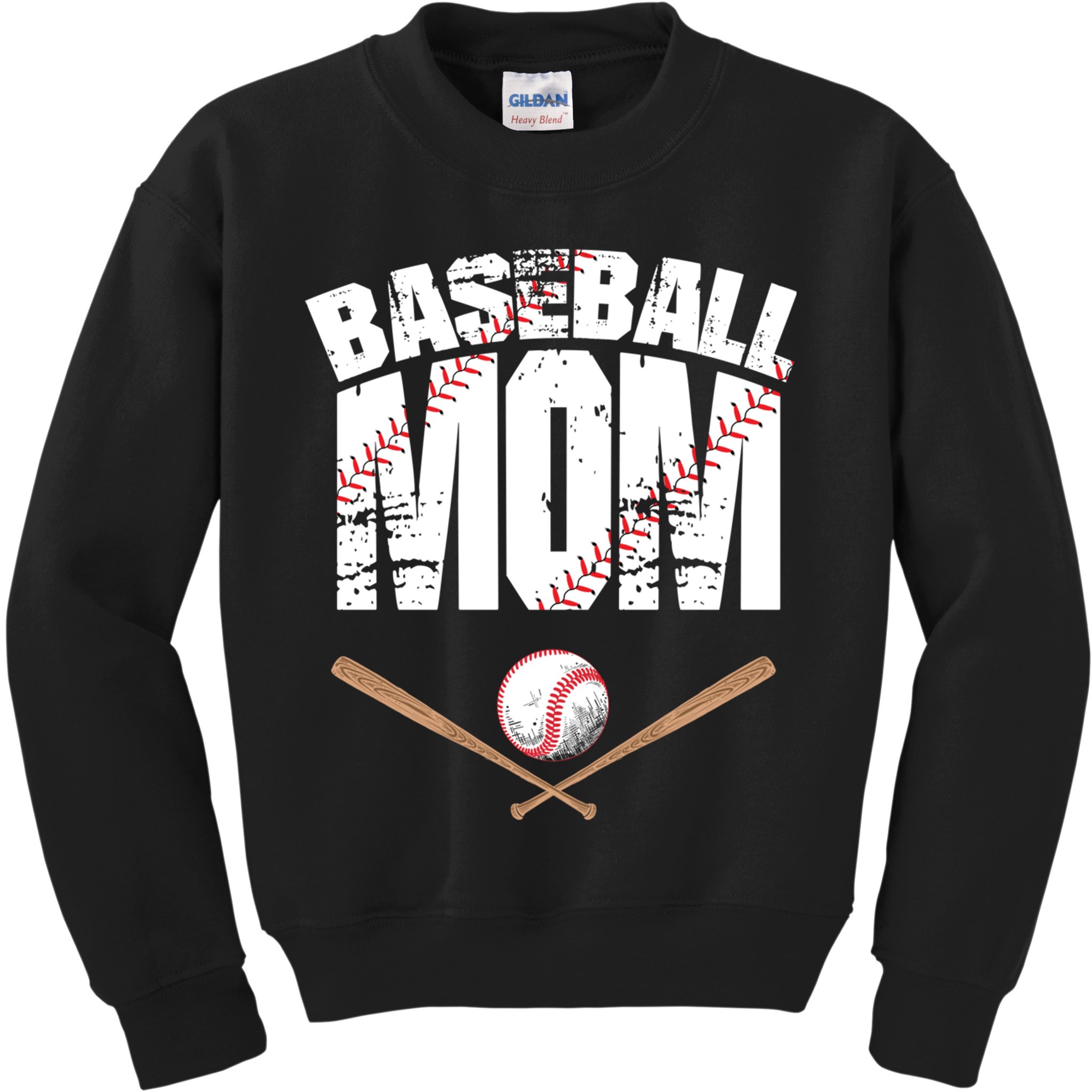 Baseball Mom mother day Kids Sweatshirt