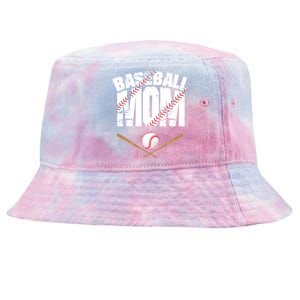 Baseball Mom mother day Tie-Dyed Bucket Hat