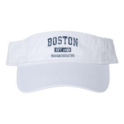 Boston Massachusetts Ma Vintage Sports Design Visor