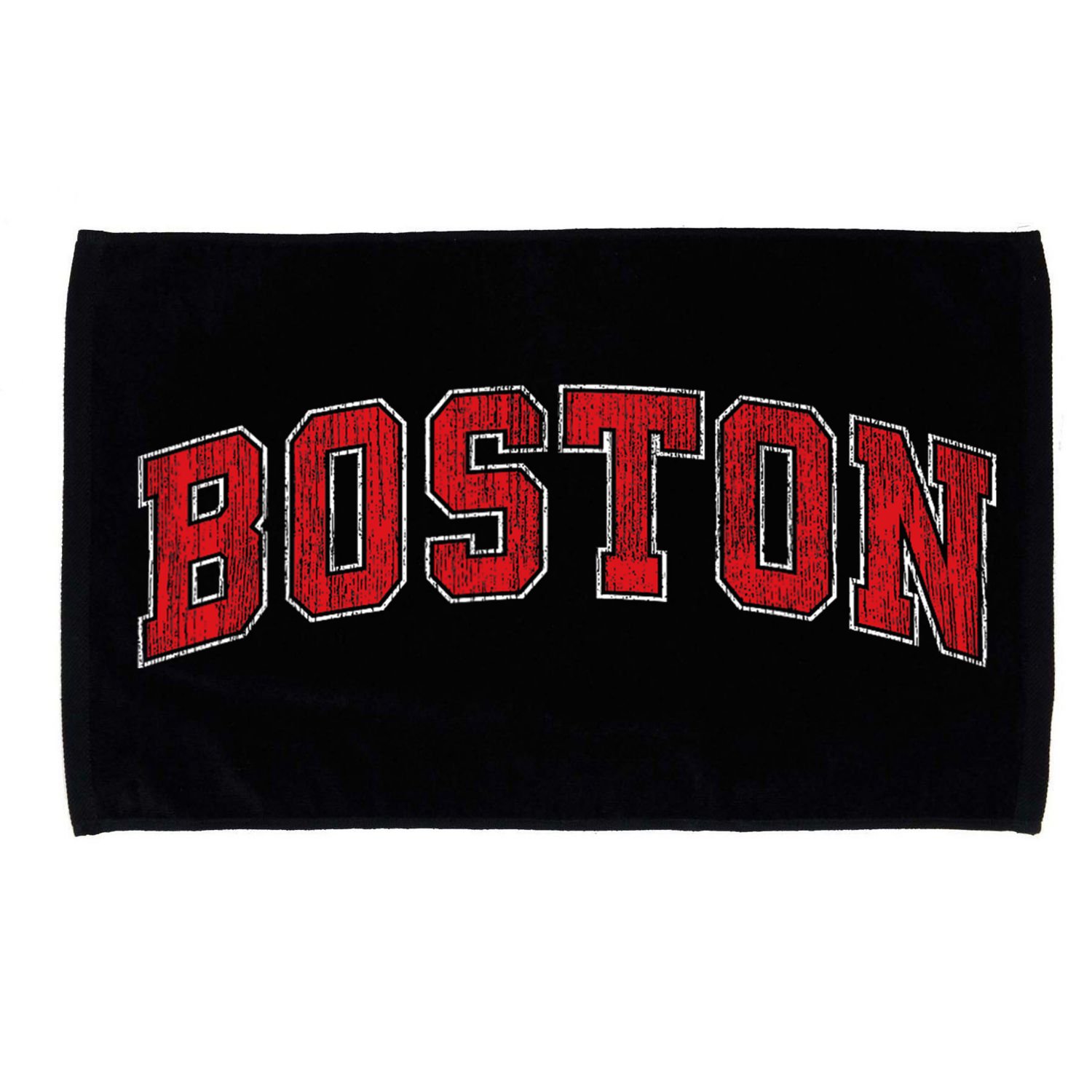 Boston Massachusetts Ma Vintage Athletic Sports Design Microfiber Hand Towel