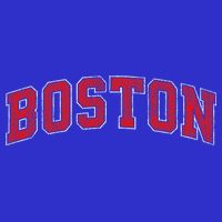 Boston Massachusetts Ma Vintage Athletic Sports Design Womens T-Shirt