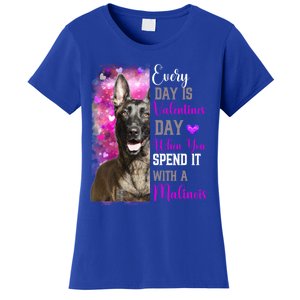 Belgium Malinois Mom Funny Valentines Day Dog Lovers Gift Women's T-Shirt