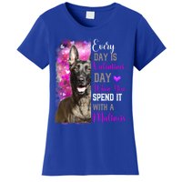 Belgium Malinois Mom Funny Valentines Day Dog Lovers Gift Women's T-Shirt