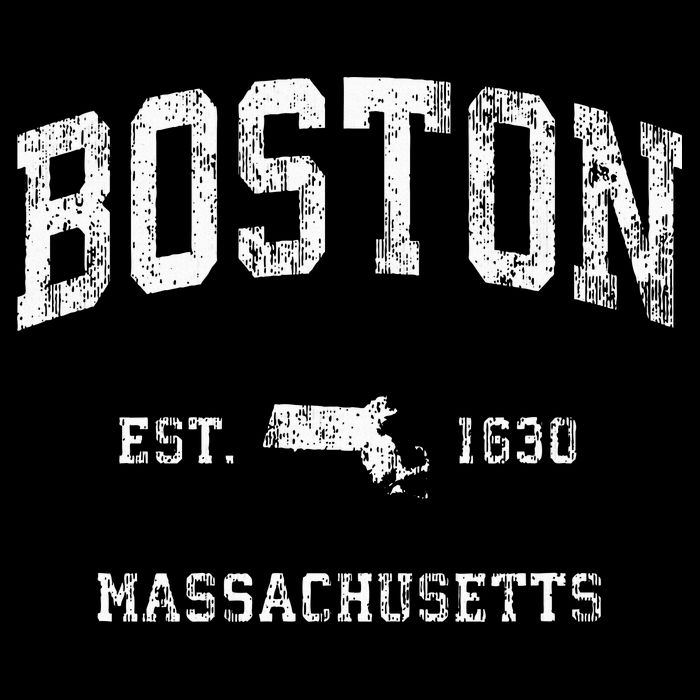 Boston Massachusetts Ma Vintage Athletic Womens Tank Top