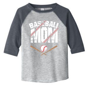 Baseball Mom Mother Day Funny Gift Toddler Fine Jersey T-Shirt