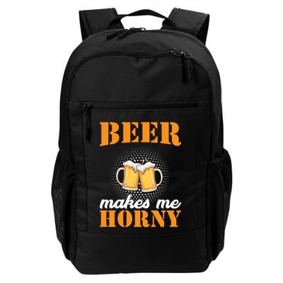 Beer Makes Me Horny Backpack