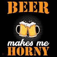 Beer Makes Me Horny 16 in Basic Backpack