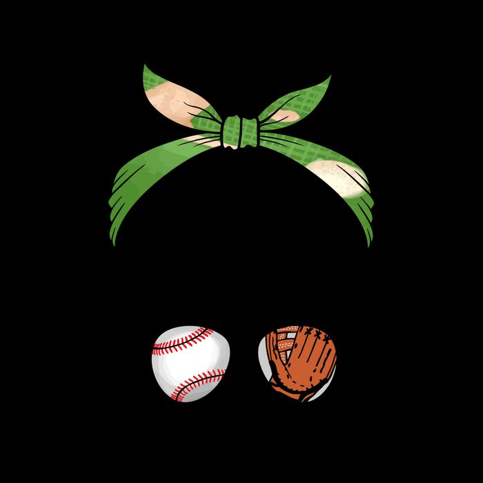 Baseball Mom Messy Bun Mom Life Mother's Day Impact Tech Backpack